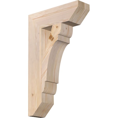 Ekena Millwork Olympic Slat Smooth Bracket, Douglas Fir, 5 1/2"W x 20"D x 32"H BKT06X20X32OLY06SDF